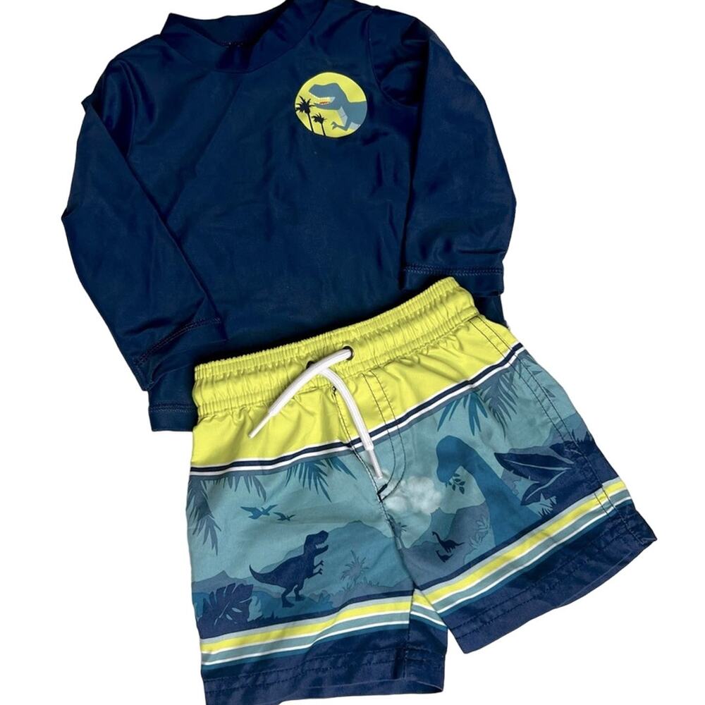 Carter's 12 months Boy Rashguard Two-Piece Swimsuit